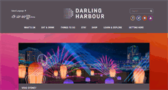 Desktop Screenshot of darlingharbour.com
